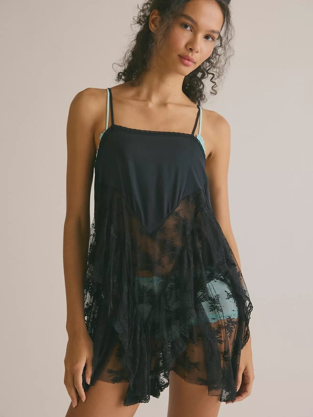 Sunday Candy Mini Slip Dress